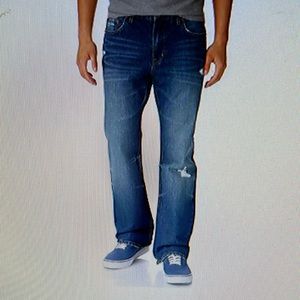 Aeropostal destroyed driggs slim boot cut size36x32